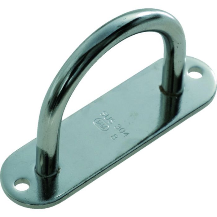 TRUSCO アイプレート パッドアイワイド ステンレス 8mm 1個入(Tcode:2081058)