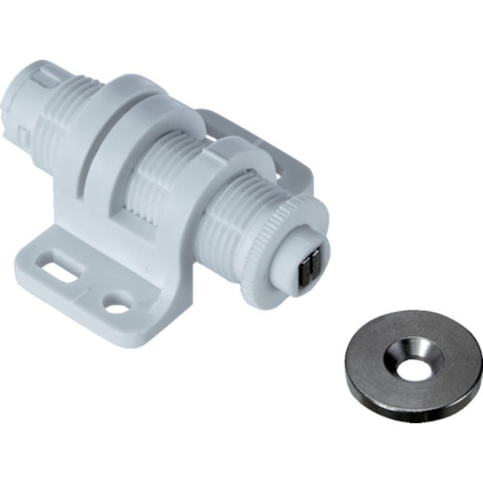 TRUSCO 丸型マグネラッチ ホワイト(Tcode:2563274)