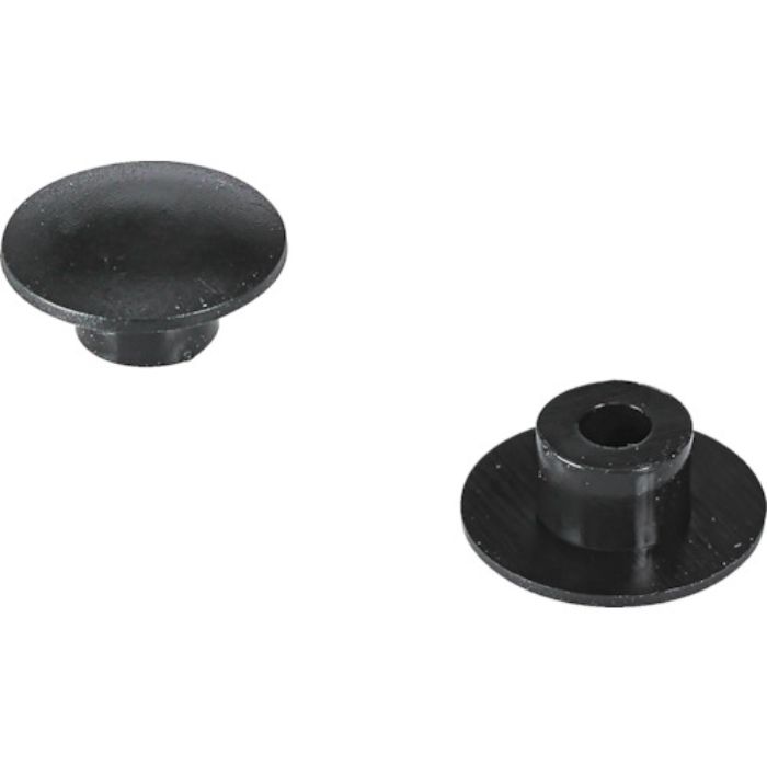 TRUSCO 六角穴付ボルト用カバーキャップ M3 黒(10個入)(Tcode:3677756)