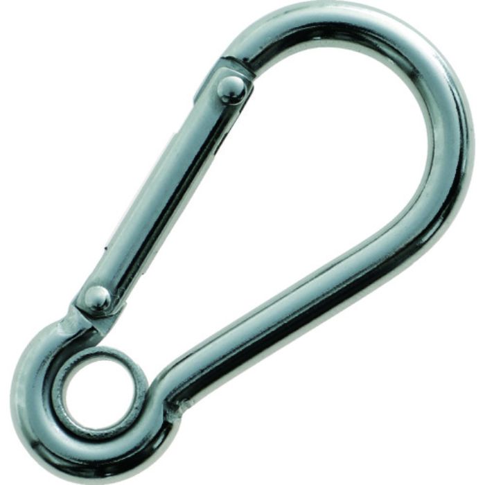 TRUSCO ステンレススナップフック AE型(リング付) 線径Φ4×開口7mm(Tcode:2082965)