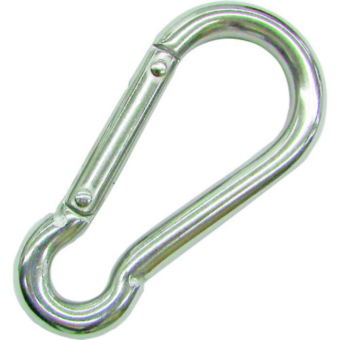 TRUSCO ステンレススナップフック BE型 線径Φ4×開口7mm(Tcode:2080182)