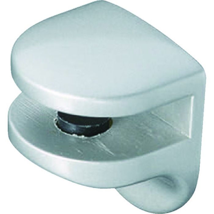 TRUSCO 棚受け金具ブラケット 棚グリップ シルバー 板厚5〜8mm用 亜鉛合金ダイカスト製(Tcode:2065924)