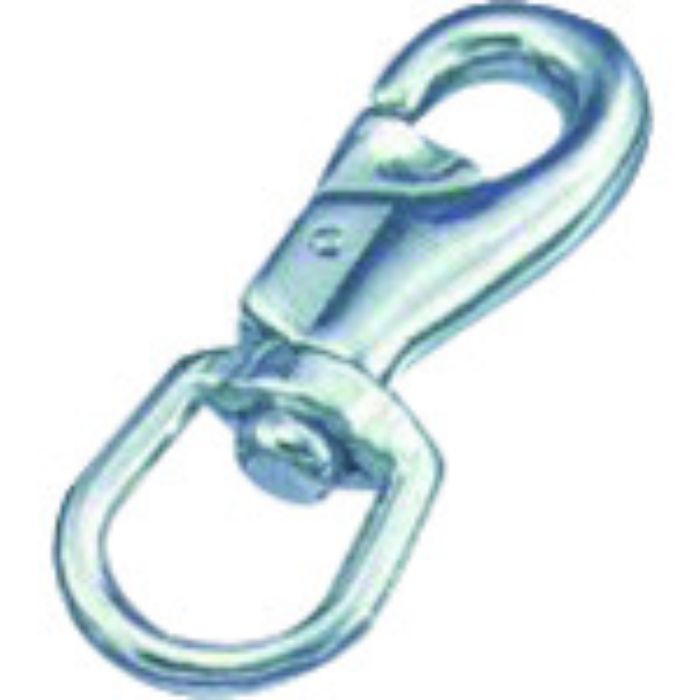TRUSCO スイベルスナップ ステンレス製 線径Φ2.5×開口4mm (1個入)(Tcode:2082348)