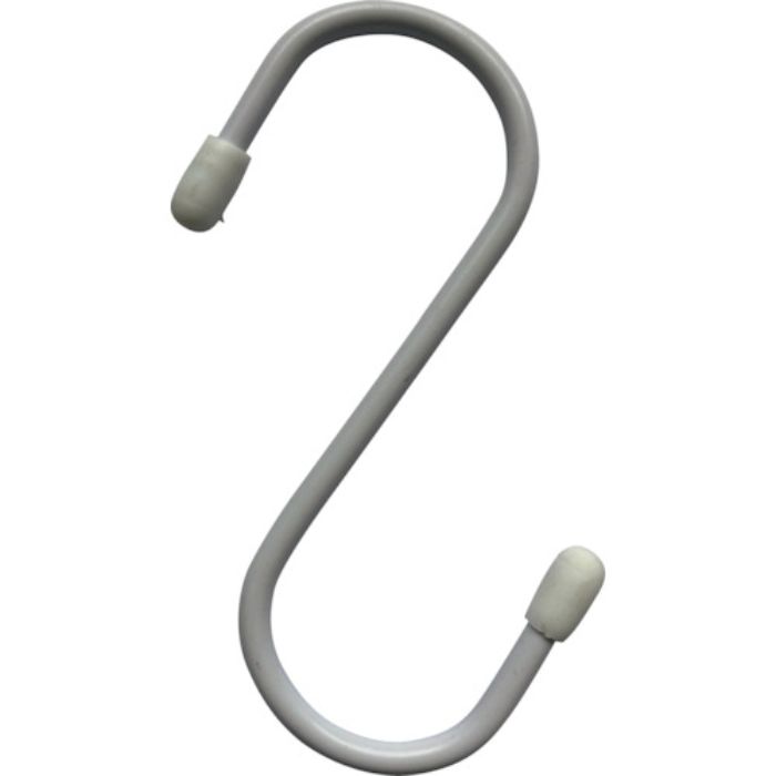 TRUSCO まとめ買い スチールSフック 100mm 白 150個(Tcode:4336802)