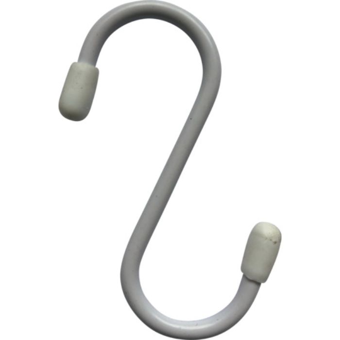 TRUSCO スチールSフック 75mm 白(Tcode:1162762)