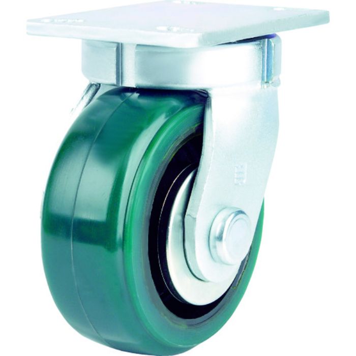 TRUSCO 超重高荷重用キャスター 自在 100MM 耐湿ウレタン車輪1000KGF(Tcode:2077225)