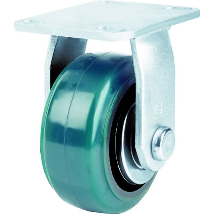 TRUSCO 超重高荷重用キャスター 固定 150MM 耐湿ウレタン車輪1200KGF(Tcode:2077229)