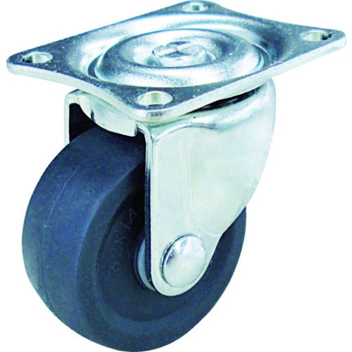 TRUSCO キャスター TYGシリーズ 自在 エラストマー車 32mm(Tcode:1149269)