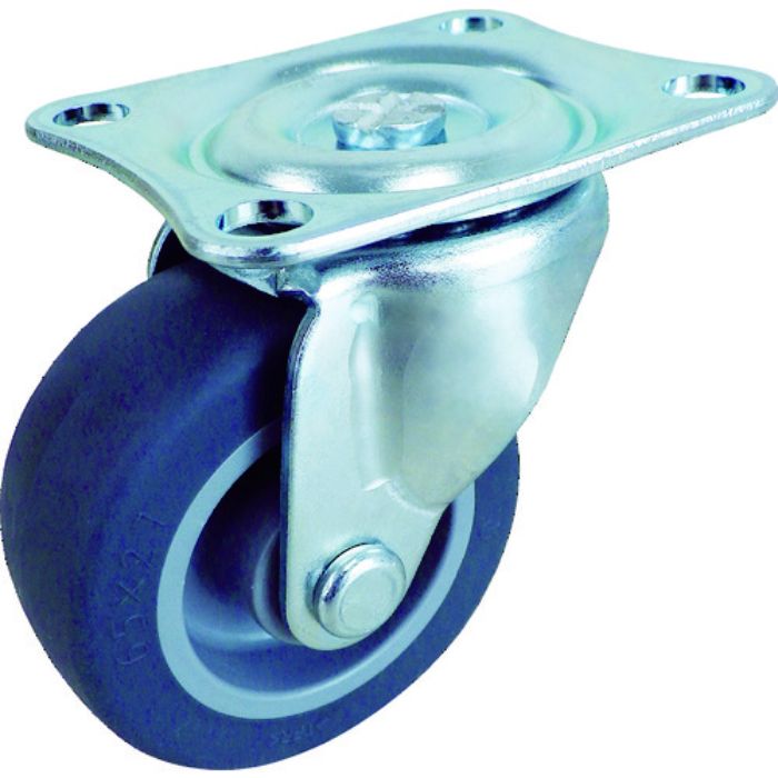 TRUSCO キャスター TYGシリーズ 自在 エラストマー車 65mm(Tcode:1149273)