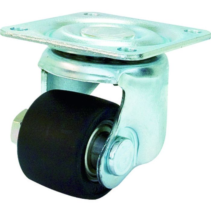 TRUSCO キャスター 低床式 重荷重用 自在 ナイロン車50mm(Tcode:1160536)