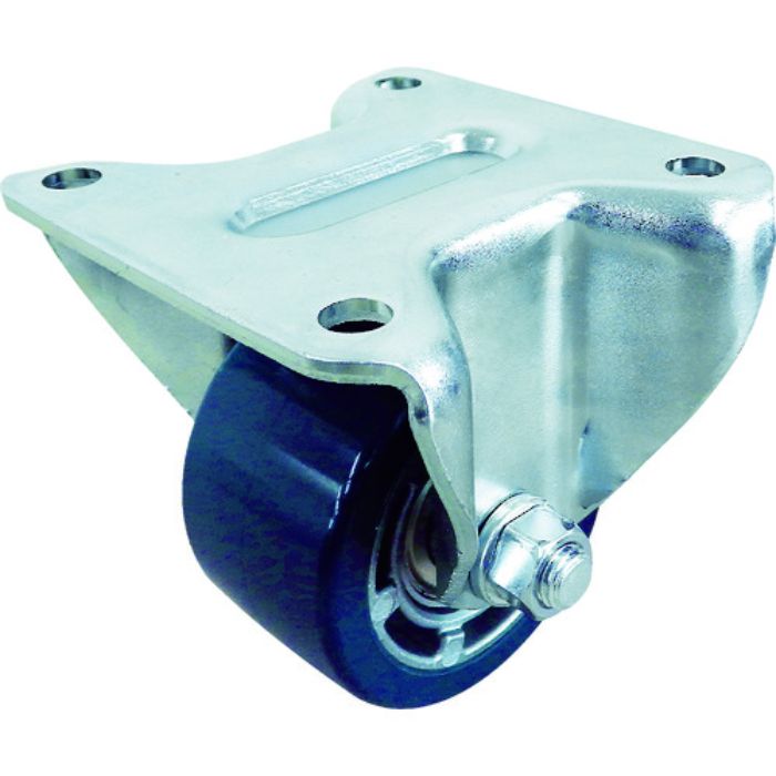 TRUSCO キャスター 低床式 重荷重用 固定 ウレタン車65mm(Tcode:1160553)