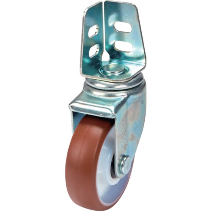 TRUSCO アングル式ウレタンキャスター 自在 Φ100(Tcode:3630669)