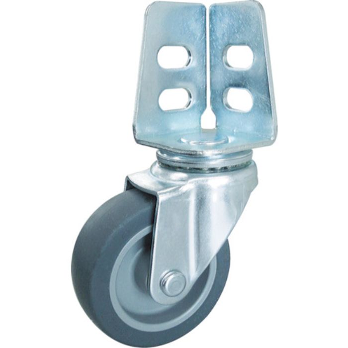 TRUSCO アングル式エラストマーキャスター 自在 Φ65(Tcode:3629103)