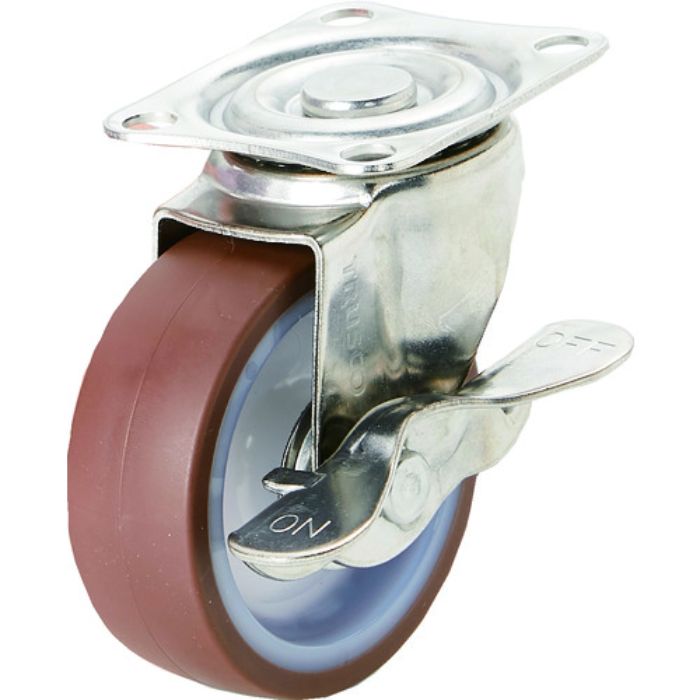 TRUSCO キャスター TYSシリ-ズ オールステンレス 自在SP付 ウレタン Φ100(Tcode:1613666)