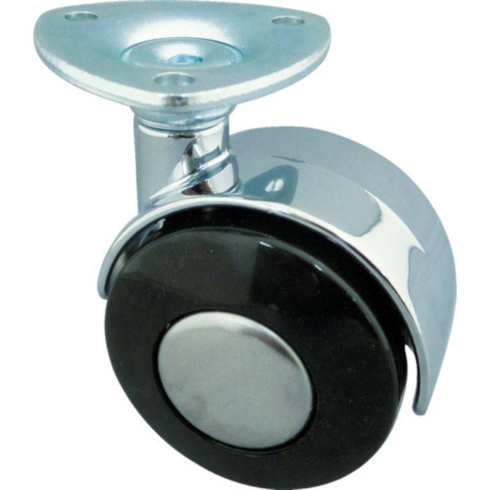 トーシン プレート式双輪キャスター 40径 自在(Tcode:4041593)