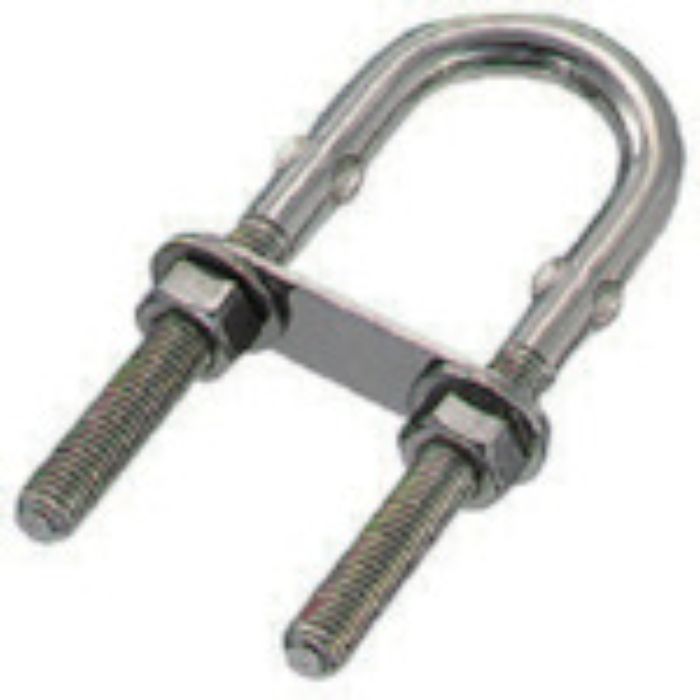 水本 ステンレス Uボルト(レギュラータイプ) 内幅27mm 使用荷重0.78kN(Tcode:8493045)