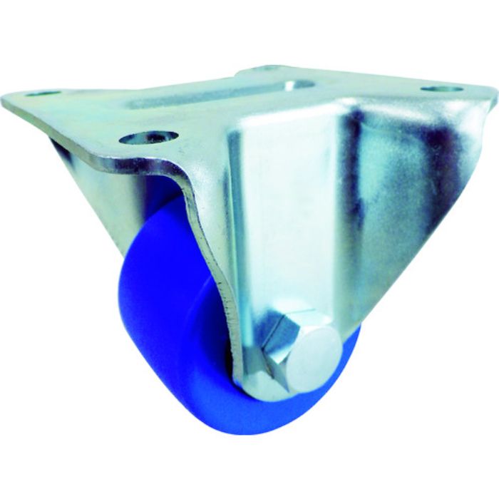 ユーエイ プレート式 固定 低床キャスター モノマーキャストナイロン 車輪径65mm  Hタイプ UHR型 取付寸法78×78(Tcode:8580579)