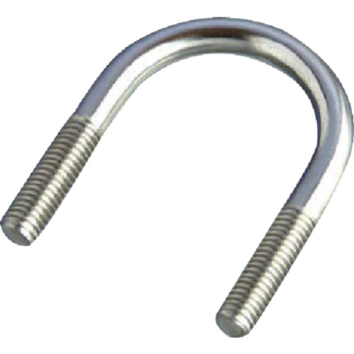水本 ステンレス 一般鋼管用Uボルト ピッチ21mm(Tcode:8493088)
