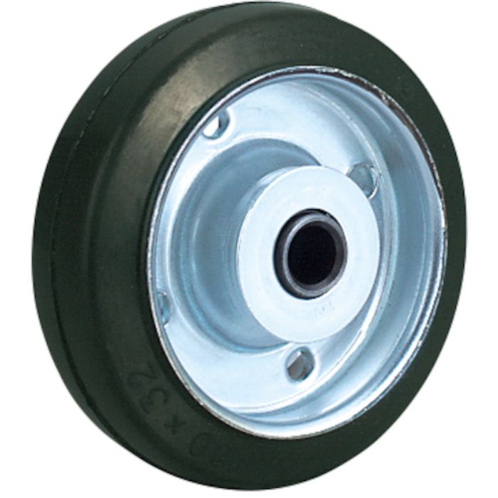 ユーエイ 125径ゴム車輪(Tcode:8092751)