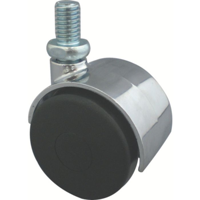 トーシン ねじ込み双輪キャスター 50径 自在ボルト M10x1.5(Tcode:4041780)
