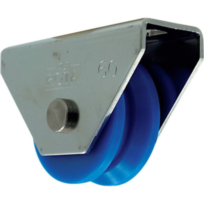 ヨコヅナ ロタ・MC防音重量戸車 60mm V型(Tcode:3682869)