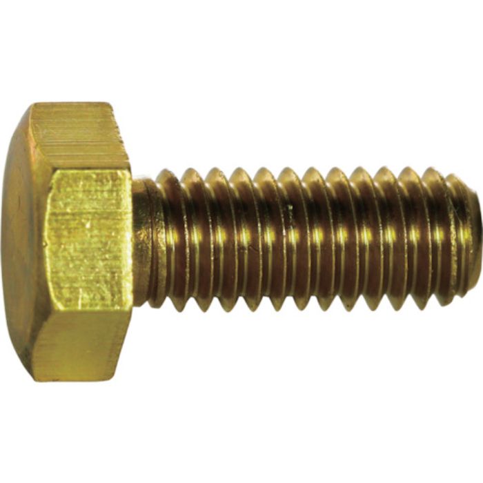 TRUSCO 六角ボルト 黄銅 全ネジ M5×12 12本入(Tcode:2430617)