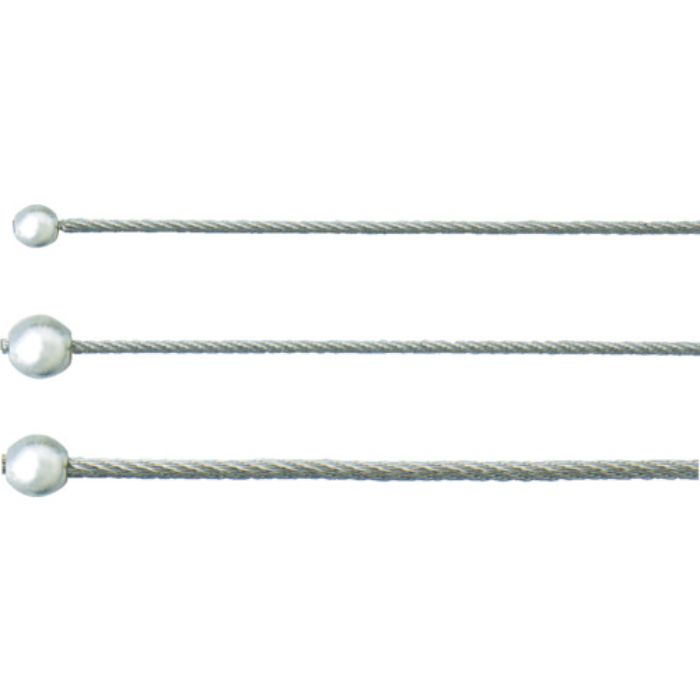 ニッサチェイン ステンカットワイヤー 1.0×1500mm 片ボール付(Tcode:1028436)