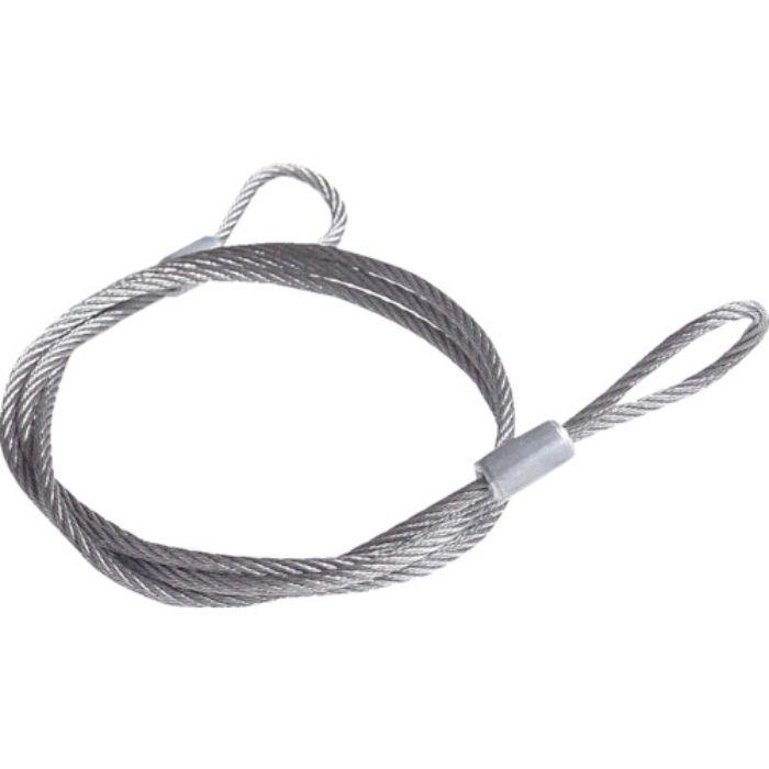 ニッサチェイン ステンレスカットワイヤー アルミカシメ 3.0X900mm (1本=1PK)(Tcode:1344355)