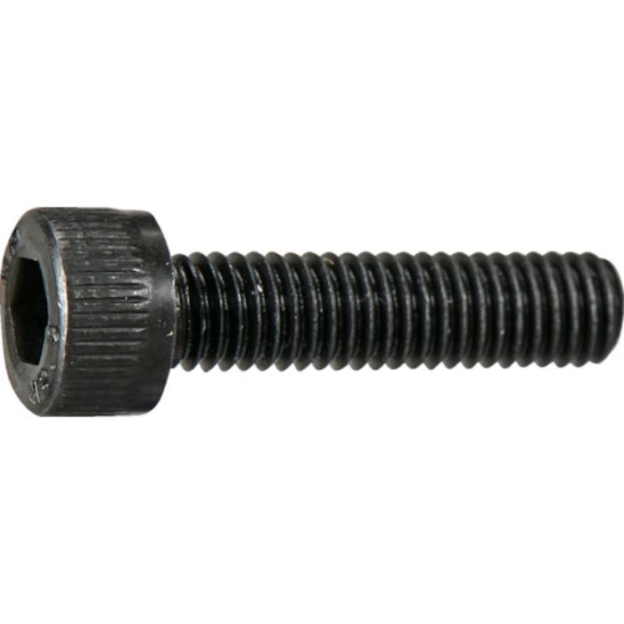 TRUSCO 六角穴付ボルト 黒染め 全ネジ M3×10 10本入 少量パック /キャップボルト(CAP)(Tcode:3796377)