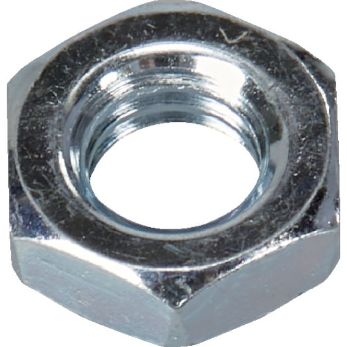 TRUSCO 六角ナット3種 ユニクロ ねじ寸法M3×0.50 50本入 少量パック(Tcode:3802654)