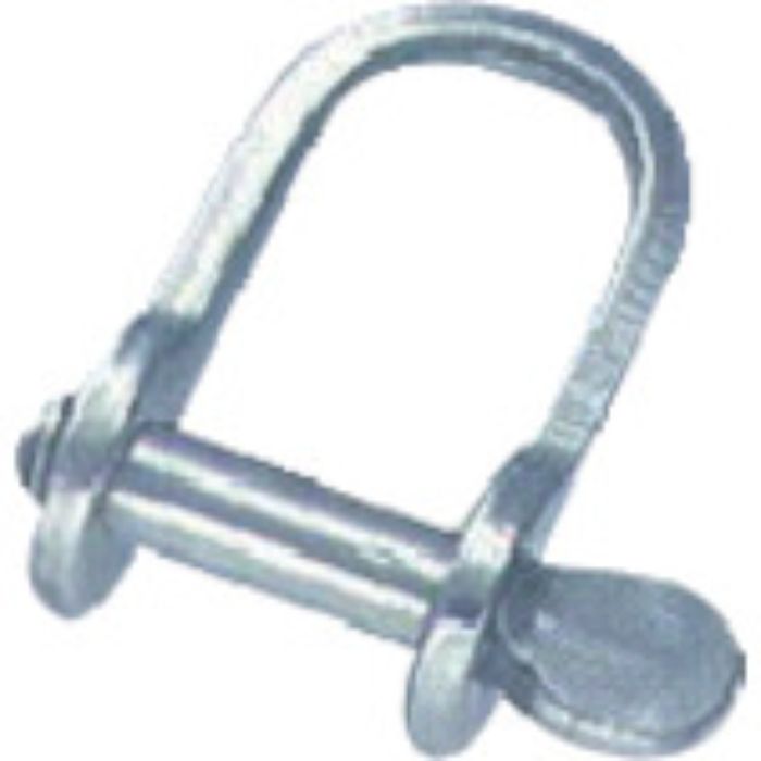 水本 ステンレス 板シャックル 長さ48mm内幅21mm(Tcode:8493246)