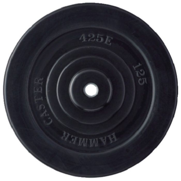 ハンマー　E型ゴム車輪　125mm