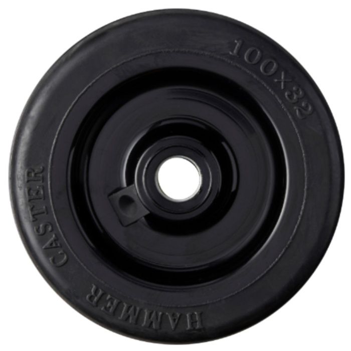 ハンマー　S型SUSゴム車輪　100mm