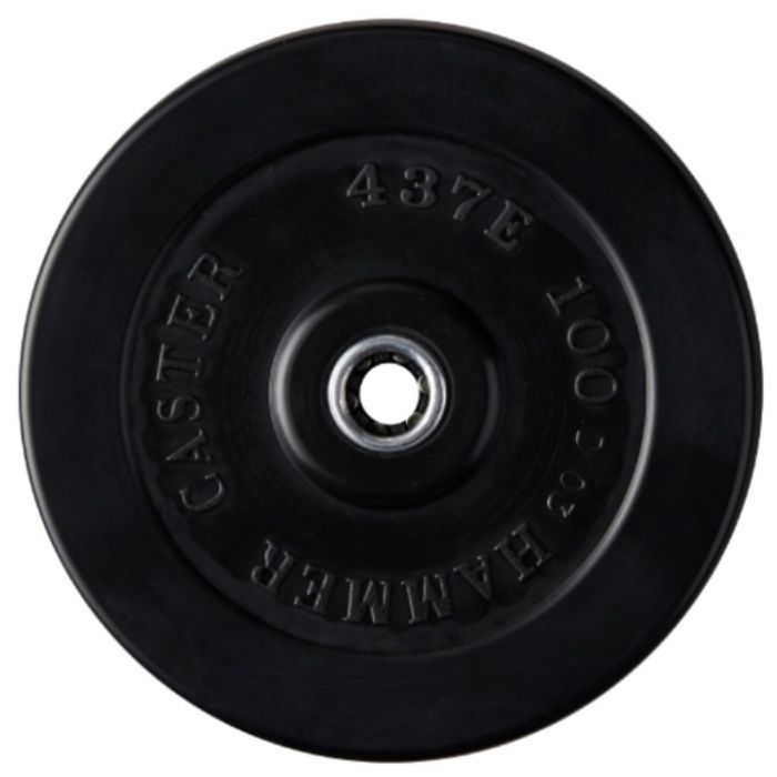 ハンマー　E型ゴムB入り車輪　100mm