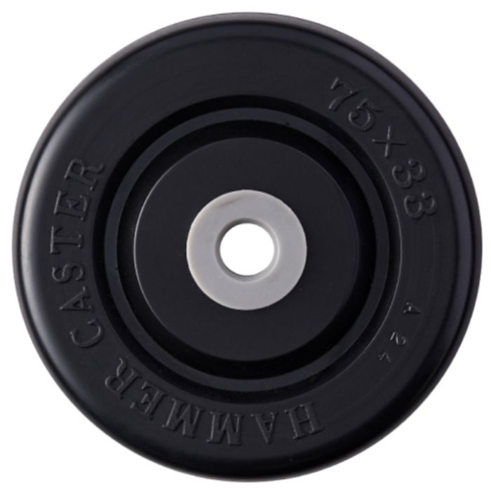 ハンマー　440G型ゴム車輪　75mm