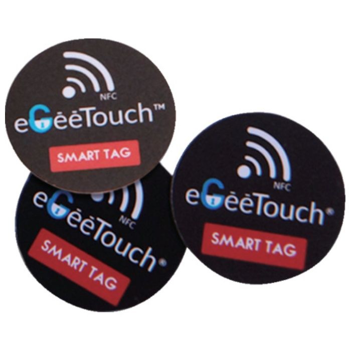 JSBTECH　eGeeTouchNFC　スマートタグシール(3枚セット)