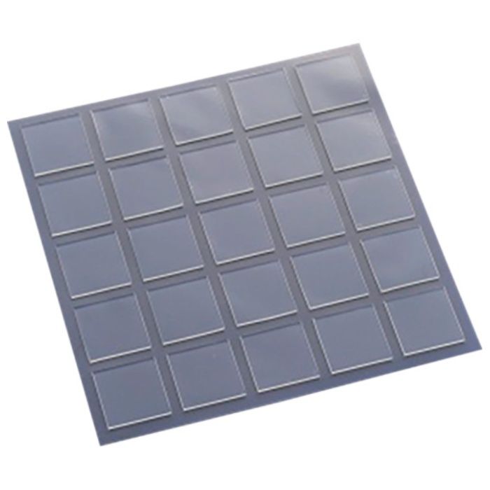EXSEAL　耐震ゲル　転倒防止シート　ゲルタック　お徳用　40×40×2mm(角型)