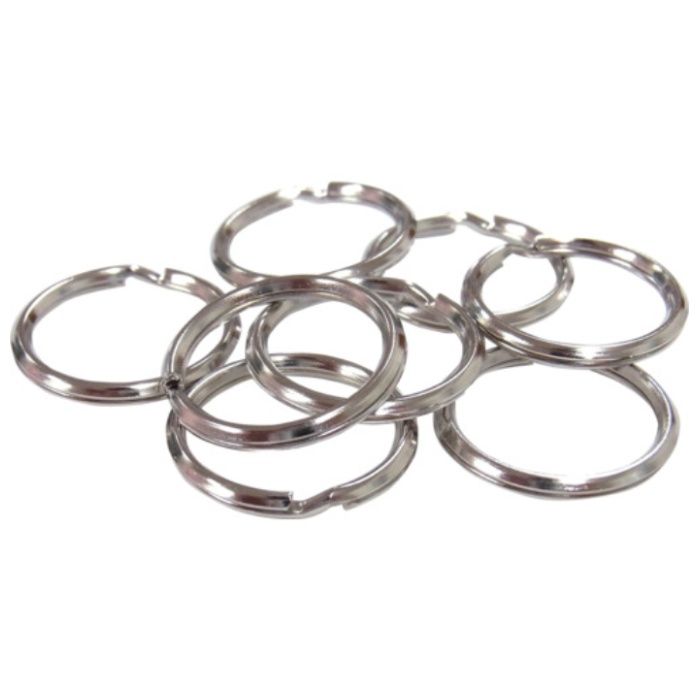 ニッサチェイン　ニッケルキーリング32mm(3個入)