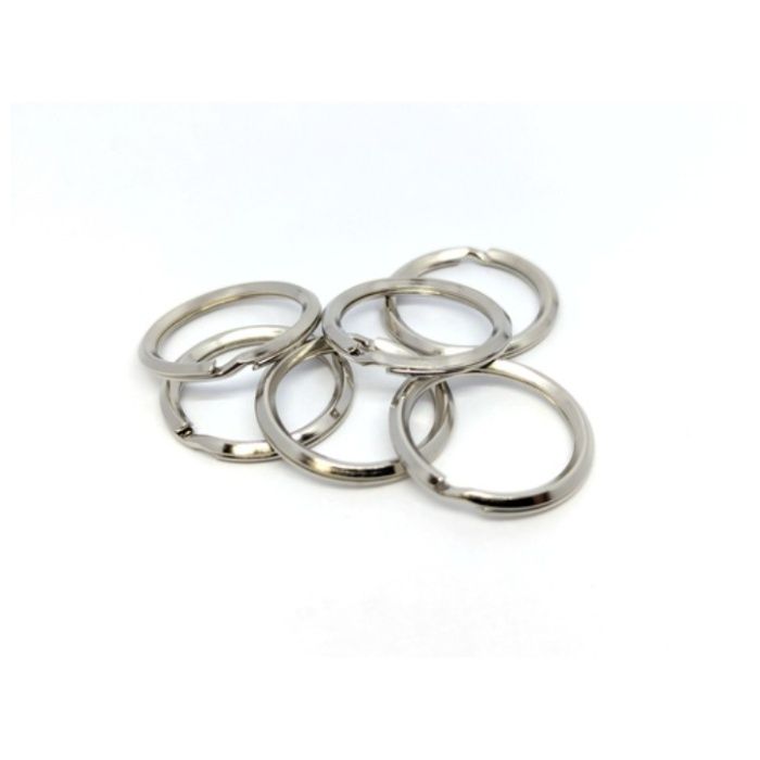 ニッサチェイン　ニッケルキーリング20MM(6個入)