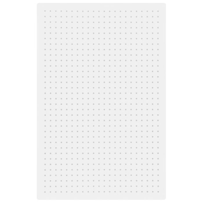 光　スチールパンチングボード　ホワイト　約900×600mm