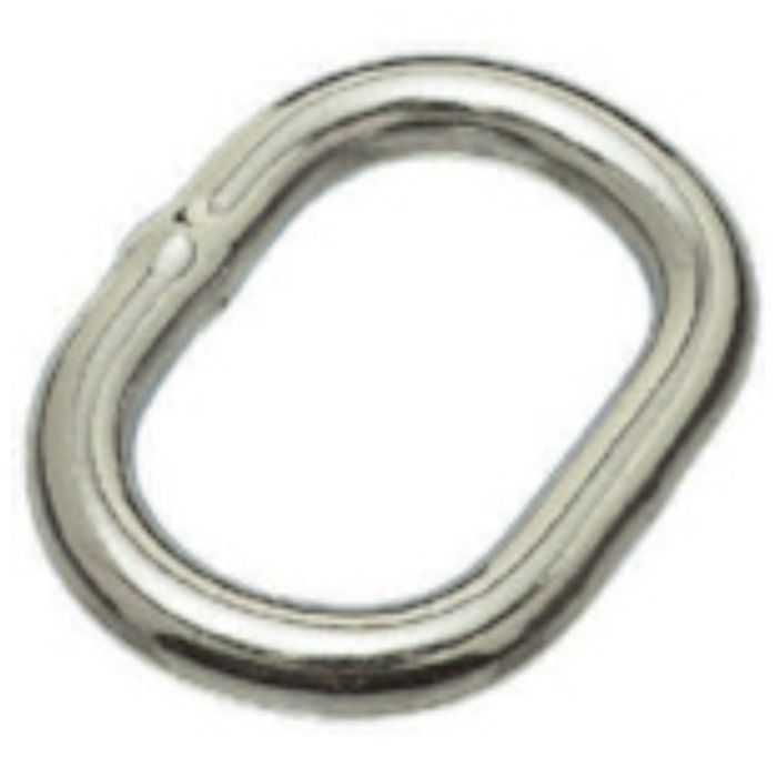 水本　ステンレス　楕円リンク　線径6mm内長31mm