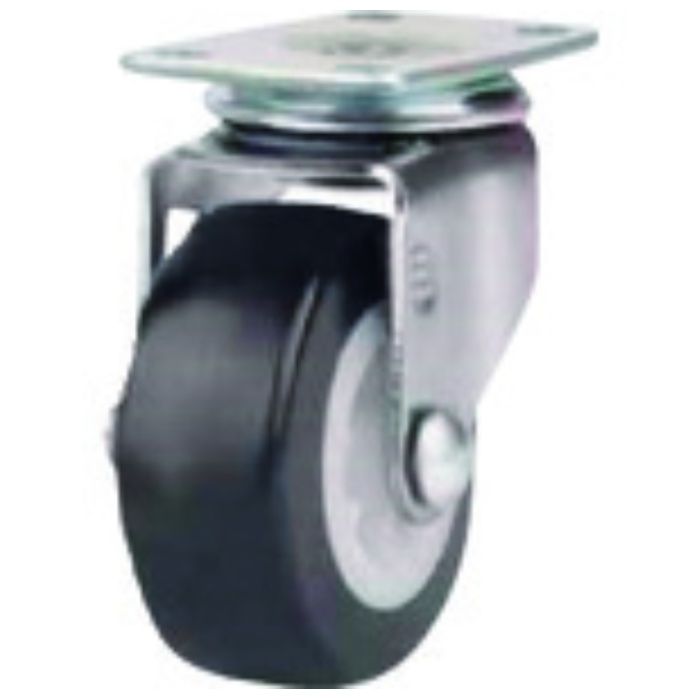 SAMSONG　【売切廃番】プレート式軽荷重用キャスター　自在　50mm