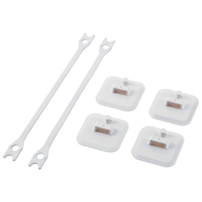 ELECOM　耐震ゴムベルト　耐荷重150kg　汎用タイプ　2本入