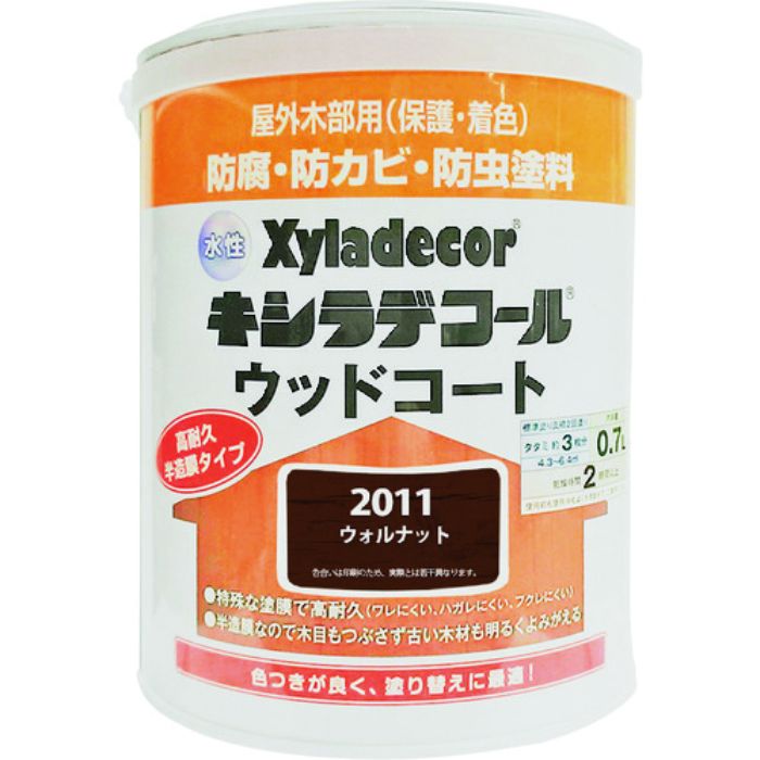 KANSAI 水性XDウッドコートS ウォルナット0.7L(Tcode:1527294)