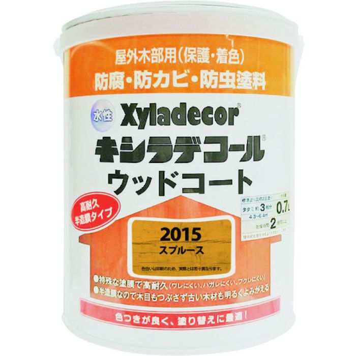 KANSAI 水性XDウッドコートS スプルース 0.7L(Tcode:1527274)