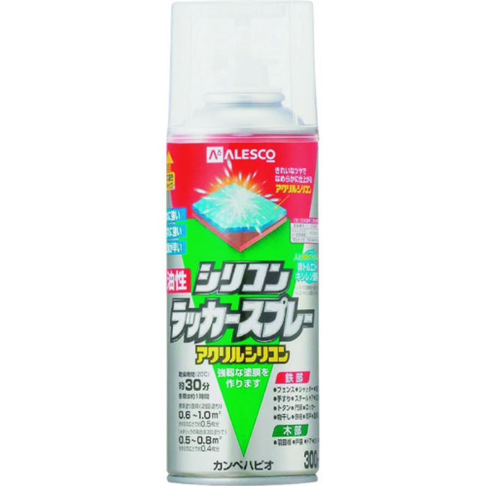 KANSAI 油性シリコンラッカースプレー とうめい 300ML(Tcode:1784108)