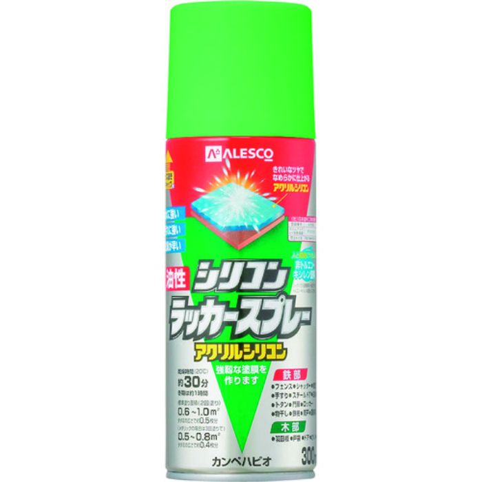 KANSAI 油性シリコンラッカースプレー スプリンググリーン 300ML(Tcode:1784154)
