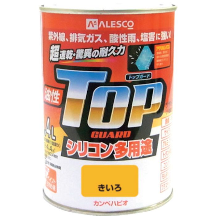 KANSAI カンペ 油性トップガード0.4Lきいろ(Tcode:3652076)