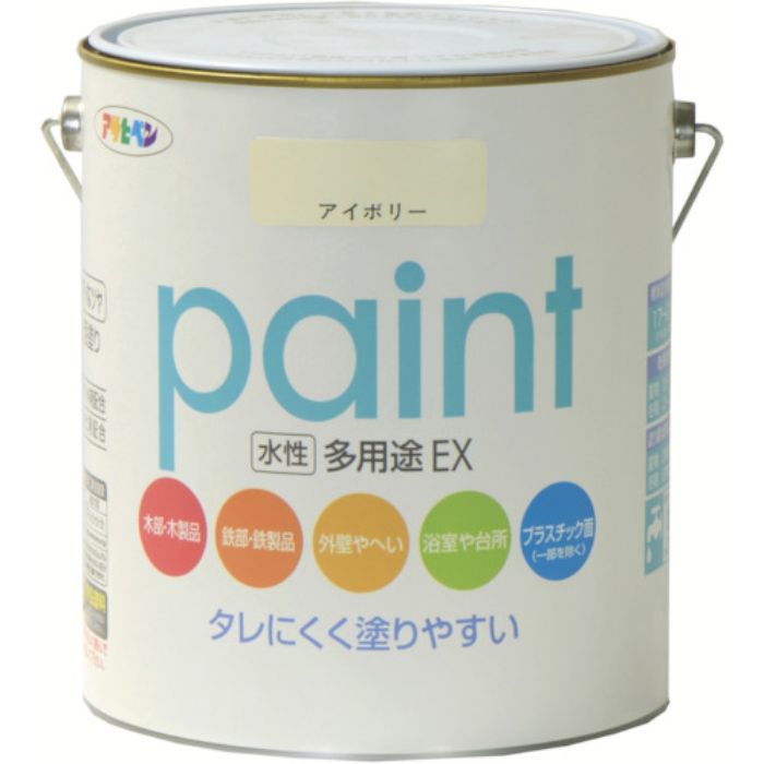 アサヒペン 水性多用途EX1.6L アイボリー(Tcode:4450361)