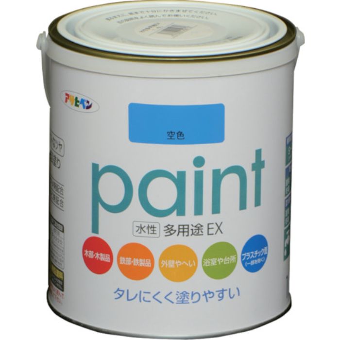 アサヒペン 水性多用途EX 1.6L 空色(Tcode:8248981)